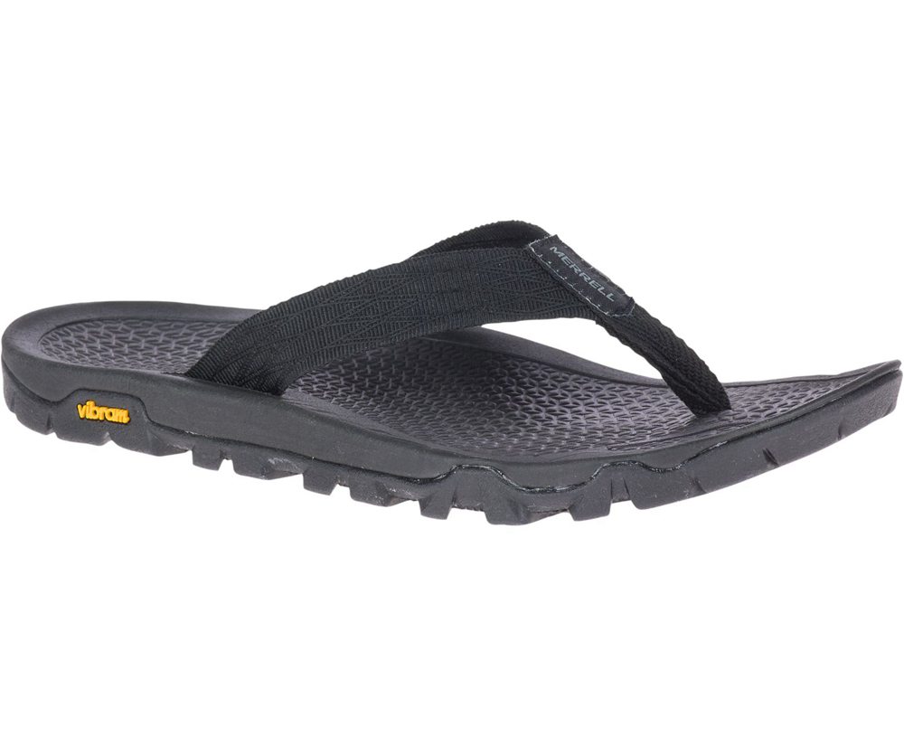 Merrell Sandals Black - Breakwater Flip - Womens 32EJAUHXZ